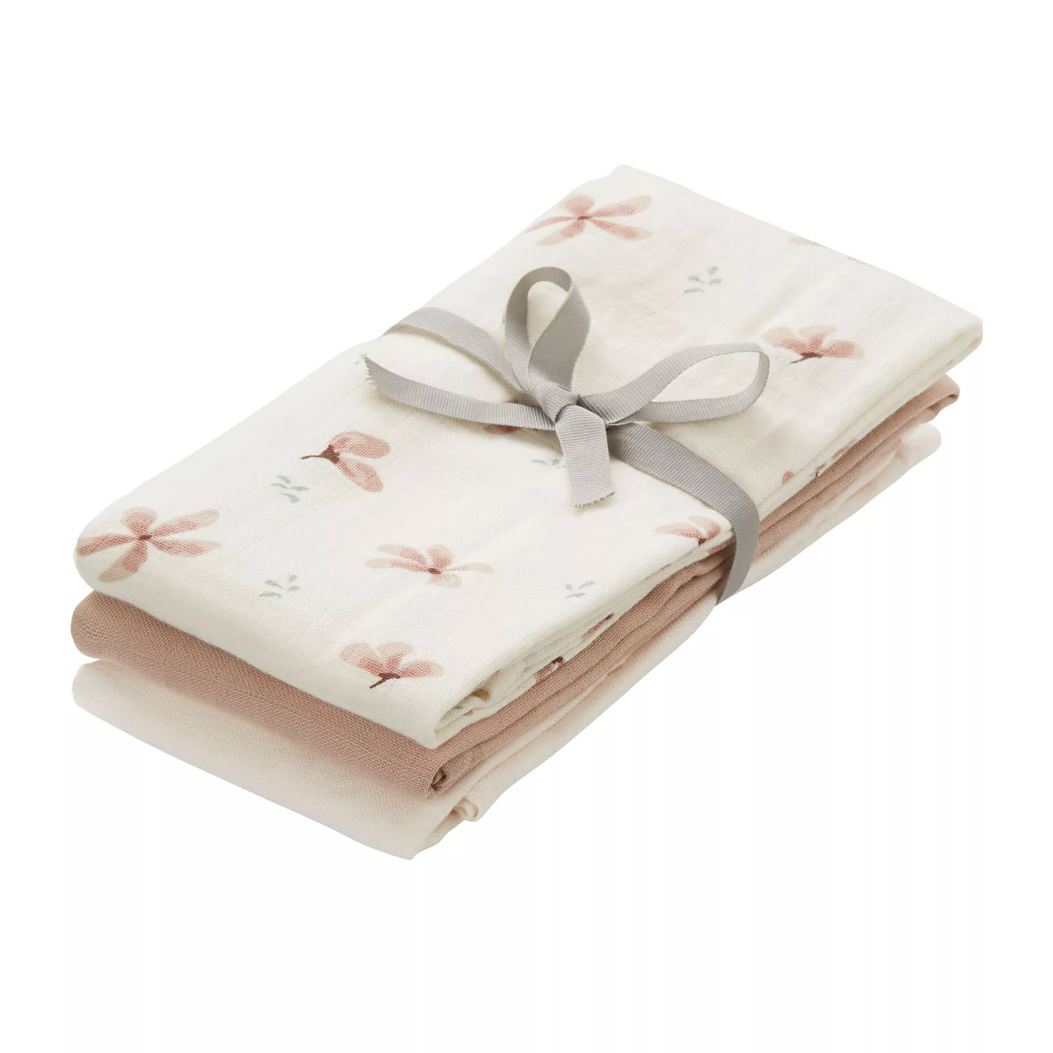 Cam Cam Copenhagen hydrofiel luier Cam Cam Copenhagen hydrofiel luier, 3-pack, met Windflower design, gemaakt van zacht en absorberend materiaal, ideaal voor het inbakeren, afdrogen of als spuugdoek voor baby's.